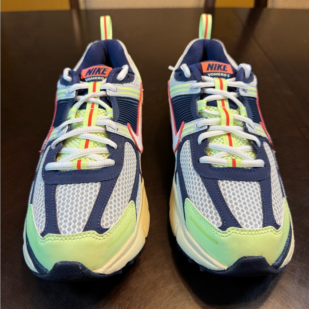 New Nike Air Zoom Vomero 5 Volt Navy Sneakers Shoes Size US 7 - Picture 4 of 15